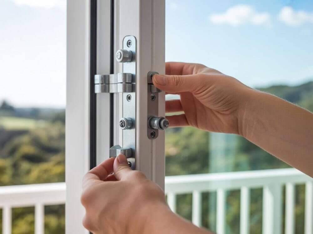 Naprawa i regulacja drzwi balkonowych